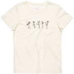 Devold Classic Flowers  Damen  T-Shirts weiss Größe S Trekking  Schnell trockn