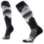 Smartwool - Women's Ski Targeted Cushion Print OTC - Skisocken 42-45 grau/schwar