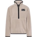 Didriksons Kinder Rubi Half Zip Pullover (Größe 120, beige)