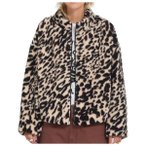 Volcom - Women's Wylding Out Sherpa - Fleecejacke Gr XL braun