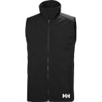 HELLY HANSEN Herren Weste PARAMOUNT SOFTSHELL VEST, Größe M in Schwarz