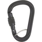Austrialpin HMS Rondo Screwlock Selfie Karabiner  Karabiner schwarz Größe One 