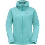 JACK WOLFSKIN Damen Funktionsjacke PACK & GO SHELL W, Größe S in Blau