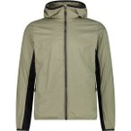 CMP Herren Blouson MAN JACKET HYBRID FIX HOOD, Größe 48 in Grau