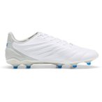 PUMA Herren Fussball-Rasenschuhe KING PRO FG/AG, Größe 46 ½ in Grau