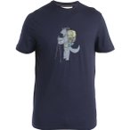 Icebreaker Merino 150 Tech Lite III Herren T-Shirt ( Dunkelblau M)