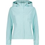 CMP Zip   Damen  Regenjacke tuerkis Größe XL Lifestyle  Wasserabweisend Wasser