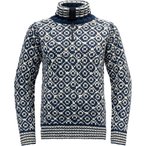 Devold Svalbard Wool Zip Neck   Pullover blau Größe XS Lifestyle  Hautfreundli
