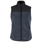 Stoic - Women's MerinoHighPile357 VallsboSt. Vest - Fleeceweste Gr XS blau