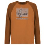 E9 - Long Coffee - Longsleeve Gr XS braun