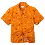 Passenger - Acreage Organic Cotton Shirt - Hemd Gr S orange
