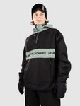 Horsefeathers Gordie Anorak black / iceberg green Gr. S