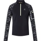 ENERGETICS Herren Running-Longshirt Rono, Größe S in Schwarz