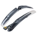 Topeak - DeFender M1 & XC11 Set - Schutzblech Gr 27,5 Zoll schwarz/weiß