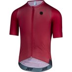 Bergzeit Basics Jeuf Pro Race Carbon 2.0 Trikot Herren  Radtrikots rot Größe M