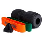 Blackroll Knee Blackroll Box  Faszienrollen schwarz Größe One Size Training & 