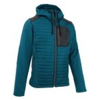 MAUL Herren Funktionsjacke Penia 2XT-HybridSteppjacke+Kap, Größe 52 in Blau
