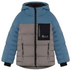 Color Kids - Junior Ski Puffer Jacket Quilt 742765 - Skijacke Gr 104 grau/blau