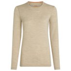 Icebreaker - Women's 200 Oasis L/S Crewe - Merinounterwäsche Gr XS beige