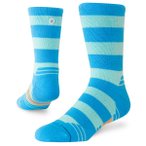 Stance - Striped It Hike Crew - Wandersocken 43-47 blau