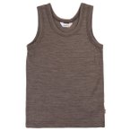 Joha - Kid's Wool Undershirt - Top Gr 110 braun/grau