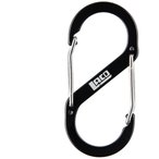 LACD S 50mm Materialkarabiner  Karabiner schwarz Größe One Size Alpinklettern 