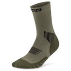 CEP - Run Socks Mid Cut 5.0 - Laufsocken  III oliv
