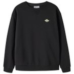 Name it - Kid's L/S Relax Sweatshirt - Pullover Gr 134/140 schwarz