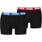 PUMA Herren Boxershorts, 2er Pack -  Everyday Basic Boxers 2P, Cotton Stretch, e