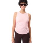 Mandala Cropped Ruffled Damen Tanktop ( Rosa XL Größe,)