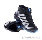 Salomon XA Pro V8 Mid WP Kinder Wanderschuhe-Schwarz-31