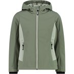 CMP Softshell   Kinder  Softshelljacke gruen Größe 104 Trekking  Wasserabweise