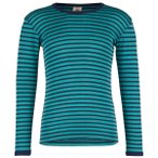 Engel - Kinder Unterhemd L/S - Merinounterwäsche Gr 152 türkis