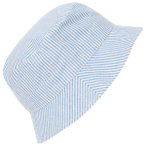Huttelihut - Kid's Bucket Hat Woven Stripe - Hut Gr 50 cm - 12-24 Months grau