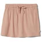 Brixton - Women's Carefree Organic Garment Dyed Lounge Skirt - Rock Gr S beige