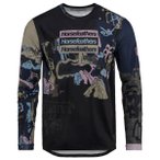 Horsefeathers - Quantum L/S Bike Jersey - Radtrikot Gr M schwarz