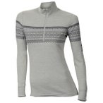 Aclima - Designwool Marius Mockneck Woman - Merinopullover Gr XXL grau