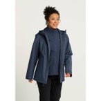 JACK WOLFSKIN Damen Doppeljacken lg.Arm Da MOONRISE 2 3IN1 JKT W, Größe XL in 