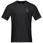 Norrøna - /29 Cotton Activity Embroidery - T-Shirt Gr M schwarz