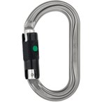 Petzl OK Ball-Lock Ovalkarabiner, silber