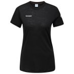 Mammut - Women's Tree Wool Firstlayer T-Shirt - Merinoshirt Gr XL schwarz