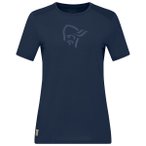 Norrøna - Women's Femund Equaliser Merino T- Shirt - Merinoshirt Gr M grau