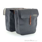 Brooks England Brick Lane Pannier 15L Gepäckträgertasche-Grau-One Size