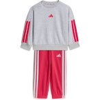 ADIDAS Kinder Sportanzug I 3S FT JOG 240, Größe 92 in Silber