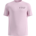 Odlo Essential Print Crew  Herren  Laufshirts rosa Größe XL Trailrunning | Lau