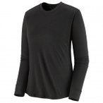 Patagonia - Women's L/S Cap Cool Merino Shirt - Merinoshirt Gr S schwarz