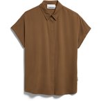 Armedangels Larisaana  Damen  Blusen braun Größe L Lifestyle  Hautfreundlich