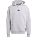 ADIDAS Herren Kapuzensweat Designed for Training, Größe S in Silber