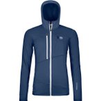 Ortovox Fleece Grid Damen Fleecejacke ( Blau M)