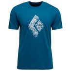 Black Diamond - Engineered Diamond S/S Tee - T-Shirt Gr XS blau